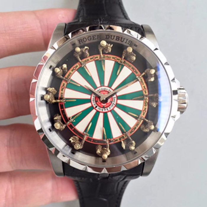 Replica Roger Dubuis Excalibur RDDBEX0398 Green White Table Dial - Image 1