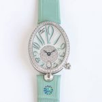 Replica Breguet Reine De Naples 8918BB-5D-964-D0 TA Factory Bean green