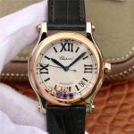 Replica Chopard Happy Sport Automatic 274808-5001 36MM YF Factory Rose Gold Diamonds - Image 11