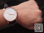 Replica A. Lange & Sohne Saxonia Thin Pink Gold 201.033 SV Factory - Image 23