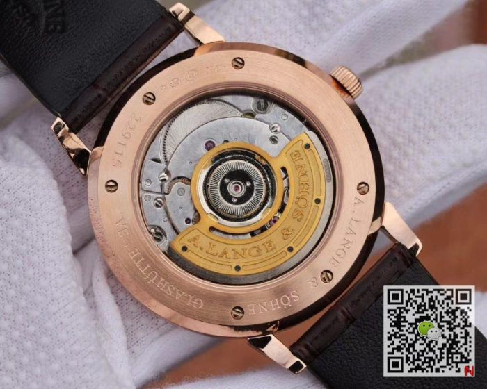 Replica A. Lange & Sohne Saxonia Thin Pink Gold 201.033 SV Factory - Image 9