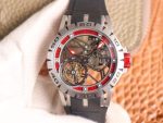 Replica Roger Dubuis Excalibur Spider Italdesign Edition RDDBEX0622 JB Factory Red - Image 12