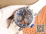 Replica Roger Dubuis Excalibur Spider Italdesign Edition RDDBEX0622 JB Factory Bule - Image 15