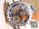 Replica Roger Dubuis Excalibur Spider Italdesign Edition RDDBEX0622 JB Factory Bule - Image 17