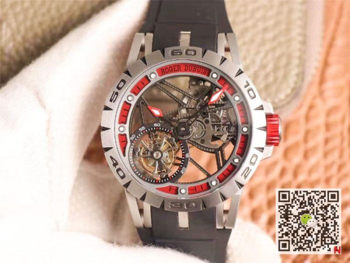 Replica Roger Dubuis Excalibur Spider Italdesign Edition RDDBEX0622 JB Factory Red - Image 2