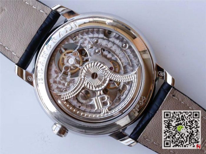 Replica Blancpain Villeret Tourbillon 8 Jours 6025-1542-55b JB Factory Black - Image 9