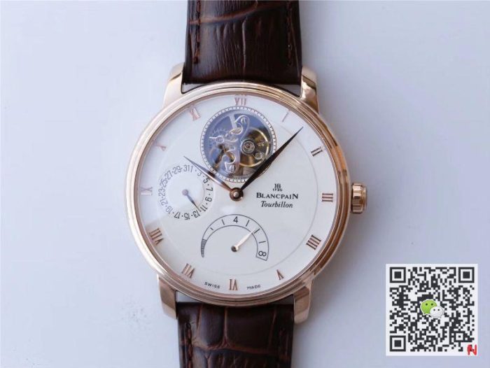 Replica Blancpain Villeret Tourbillon 8 Jours 6025-3642-55b JB Factory - Image 2