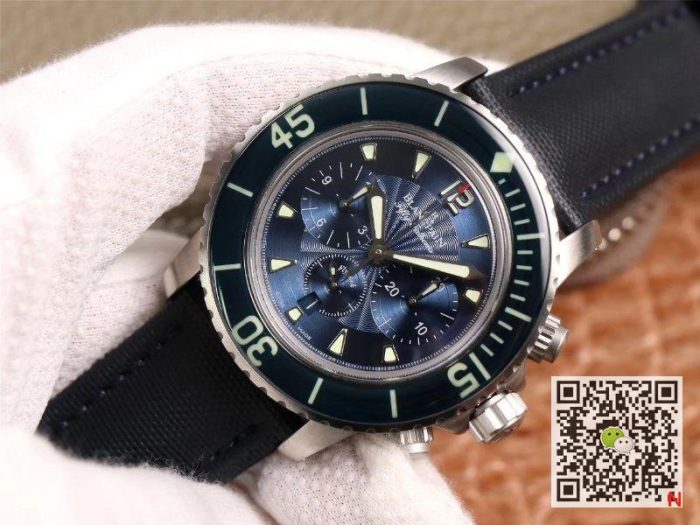 Replica Blancpain Fifty Fathoms Chronographe Flyback 5085FB-1140-52B OM Factory - Image 3