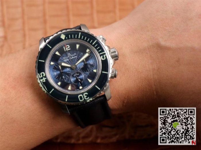 Replica Blancpain Fifty Fathoms Chronographe Flyback 5085FB-1140-52B OM Factory - Image 10