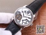 Replica Roger Dubuis Hommage Flying Tourbillon RDDBHO0568 JB Factory Black - Image 16