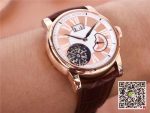 Replica Roger Dubuis Hommage Flying Tourbillon RDDBHO0568 JB Factory Pink - Image 11