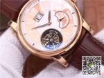 Replica Roger Dubuis Hommage Flying Tourbillon RDDBHO0568 JB Factory Pink - Image 9