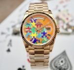 Replica Rolex Day-Date m128235-0063 QH Factory Orange dial - Image 10
