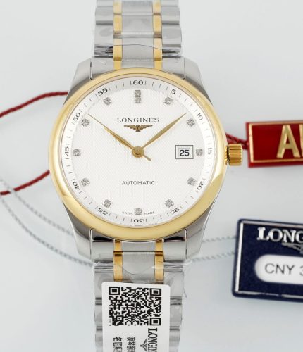 Replica Longines Master Collection L2.793.5.97.7 AF Factory Diamond hour markers