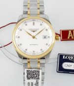 Replica Longines Master Collection L2.793.5.97.7 AF Factory Diamond hour markers - Image 11