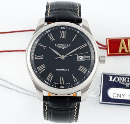 Replica Longines Master Collection L2.893.4.51.7 AF Factory Date display