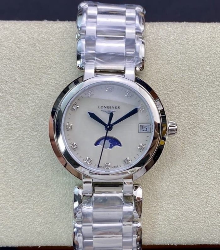Replica Longines Elegant L8.116.4.87.6 GS Factory Moon Phase - Image 1