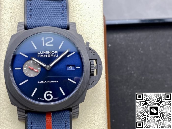 Replica Panerai Lumino Dur PAM01529 VS Factory Blue strap - Image 2