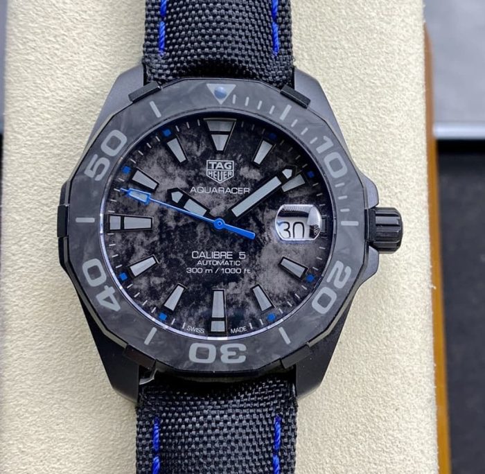 Replica TAG Heuer Aquaracer WBD218C.FC6447 TAR Factory Sandblasted Titanium - Image 1