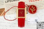 Replica Cartier Tank WGTA0190 AF Factory Burgundy dial - Image 13