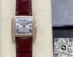 Replica Cartier Tank WJTA0050 8848 Factory Square dial - Image 2