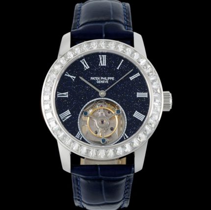 Replica Patek Philippe Tourbillon RMS Factory diamond-set bezel