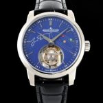 Replica Jaeger LeCoultre Master Control 16634E1 RMS Factory Tourbillon Alligator - Image 11
