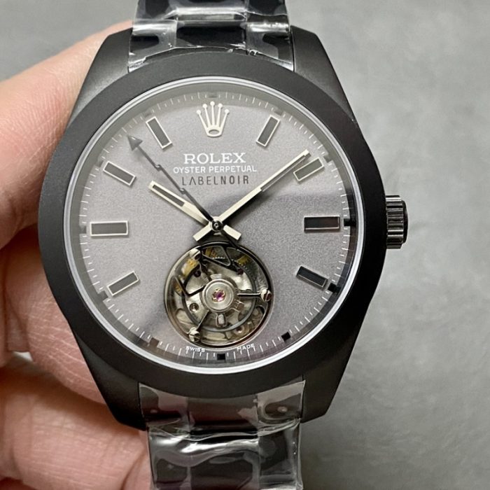 Replica Rolex Oyster 116400 Tourbillon YS Factory Gray dial - Image 1