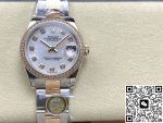 Replica Rolex Datejust m278381rbr-0025 AR Factory White dial - Image 2