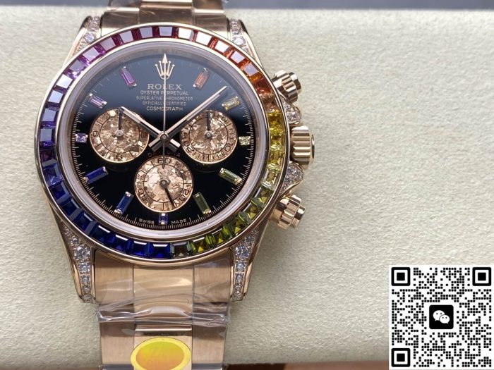 Replica Rolex Daytona Cosmograph 116595 RBOW ZF Factory Chronograph - Image 2