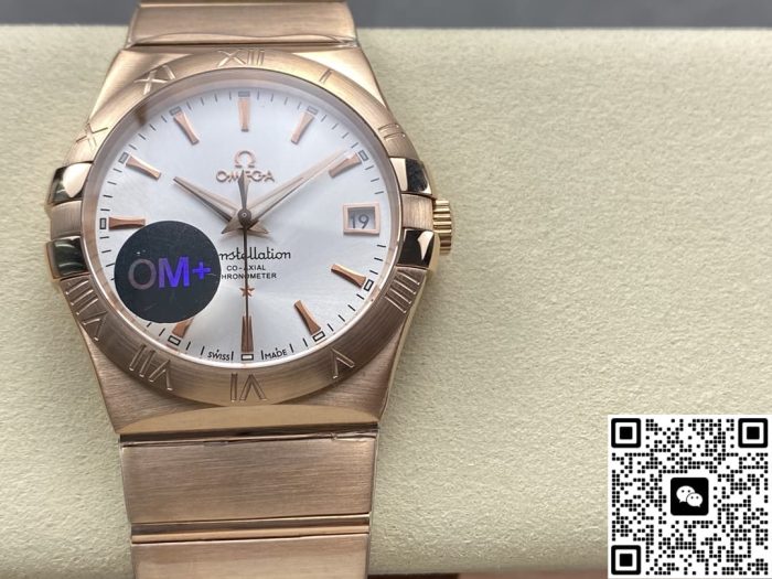Replica Omega Constellation 123.50.38.21.02.001 OM Factory Date display - Image 2