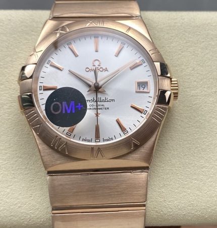 Replica Omega Constellation 123.50.38.21.02.001 OM Factory Date display