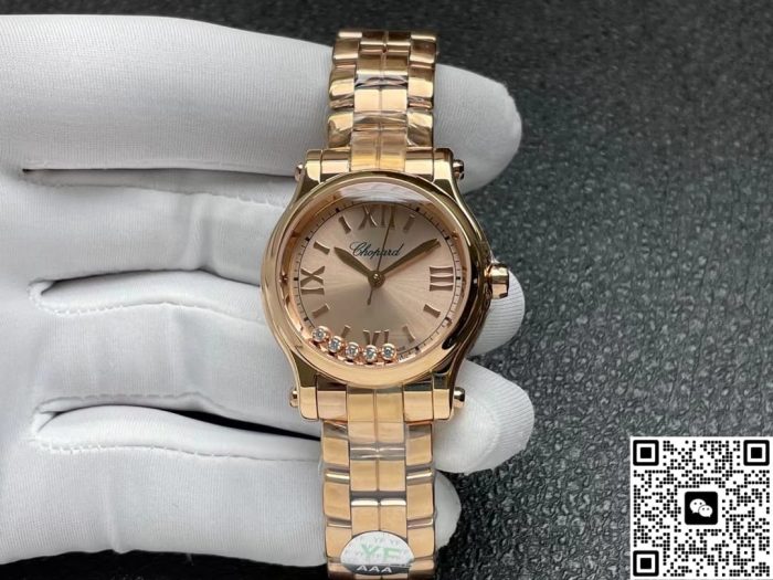 Replica Chopard HAPPY SPORT 275378-5008 YF Factory 5 dynamic diamonds - Image 2
