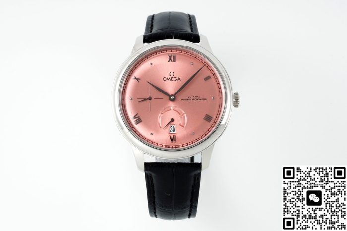 Replica Omega De Ville 434.13.41.21.10.001 MKS Factory Pink Orange - Image 2