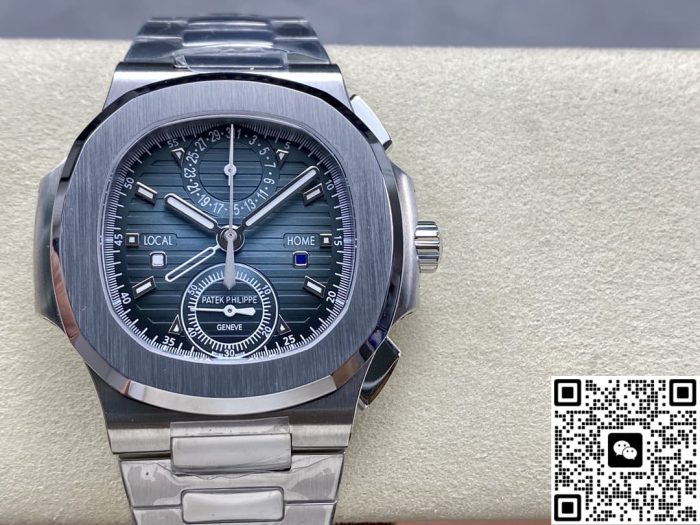 Replica Patek Philippe Nautilus 5990-1A-011 3K Factory Chronograph - Image 2