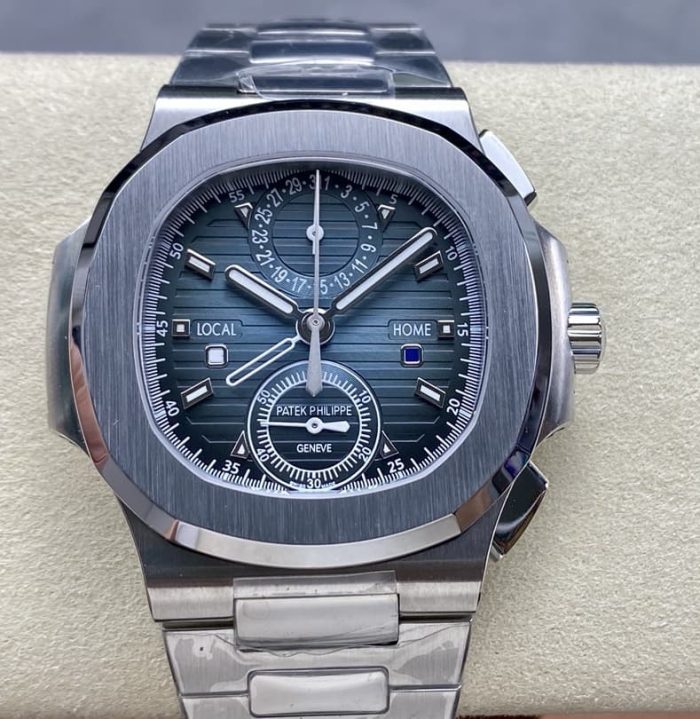 Replica Patek Philippe Nautilus 5990-1A-011 3K Factory Chronograph - Image 1