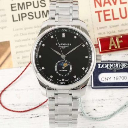 Replica Longines Master Collection L2.909.4.57.6 AF Factory Date display