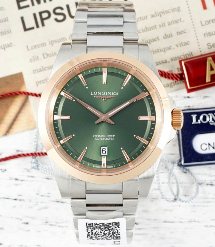 Replica Longines Concas L3.320.5.02.6 AF Factory Folding clasp - Image 1