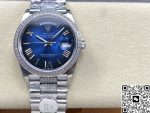 Replica Rolex Day-Date m128349rbr-0048 8+ Factory Big calendar - Image 2