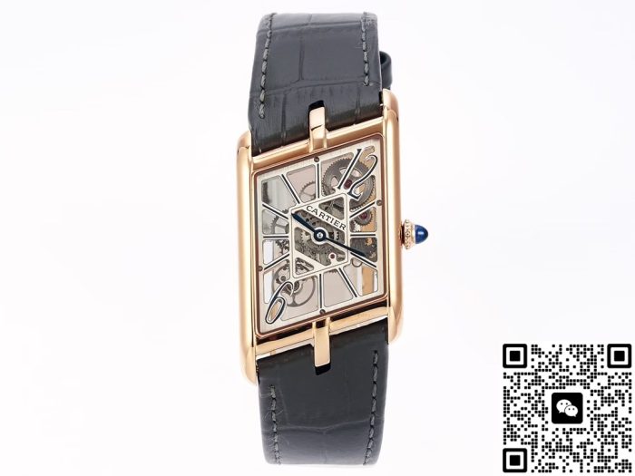 Replica Cartier Tank WHTA0011 TW Factory alligator - Image 3
