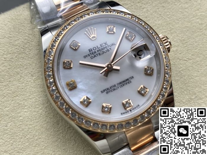 Replica Rolex Datejust m278381rbr-0025 AR Factory White dial - Image 3