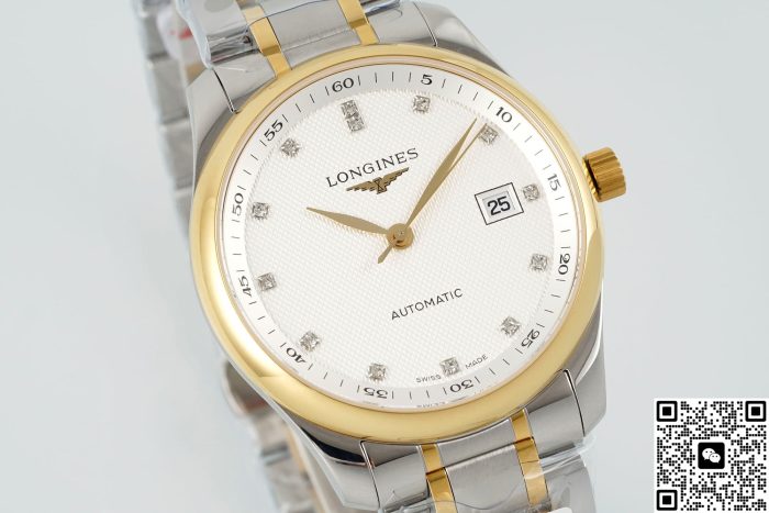Replica Longines Master Collection L2.793.5.97.7 AF Factory Diamond hour markers - Image 3