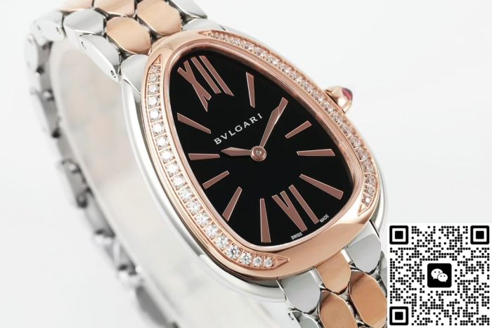 Replica BVLGARI SERPENTI 103450 BV Factory Black Dial - Image 3
