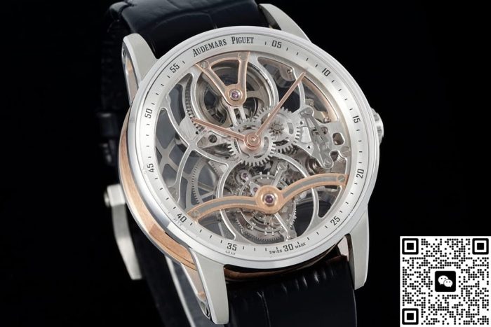 Replica Audemars Piguet CODE 11.59 26600CR.OO.D002CR.99 APP Factory Skeleton dial - Image 3