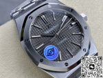 Replica Audemars Piguet Royal Oak 15400ST.OO.1220ST.04 APS Factory Grey Dial - Image 4