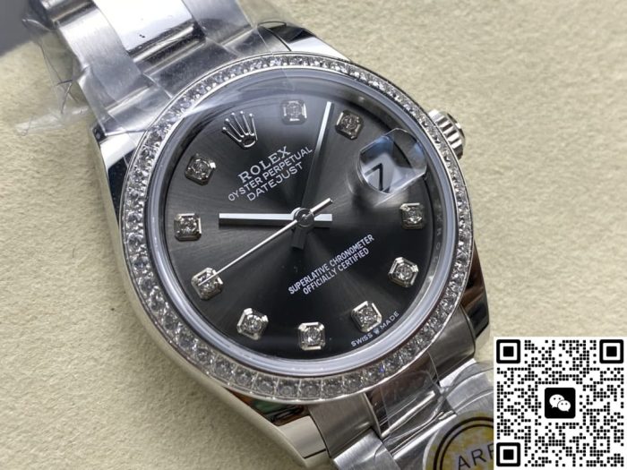 Replica Rolex Datejust m278384rbr-0009 AR Factory Screw-down crown - Image 3