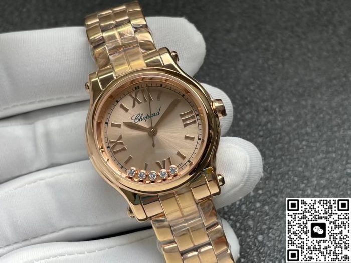 Replica Chopard HAPPY SPORT 275378-5008 YF Factory 5 dynamic diamonds - Image 3