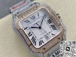Replica Cartier Santos W2SA0030 AMG Factory Diamond bezel - Image 14