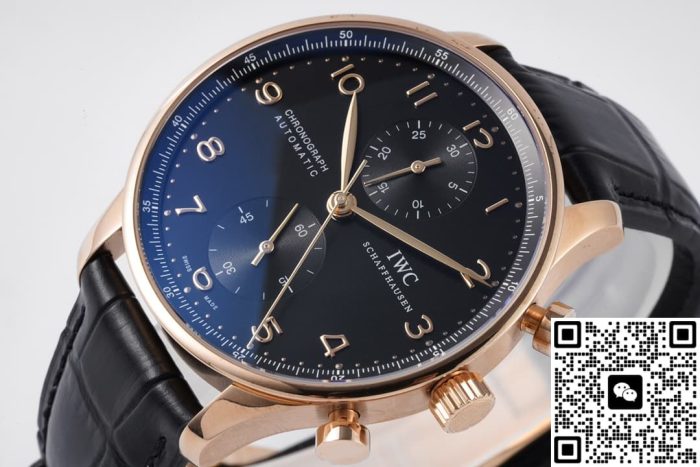 Replica IWC Portuguese IW371610 ZF Factory Slate grey dial - Image 4