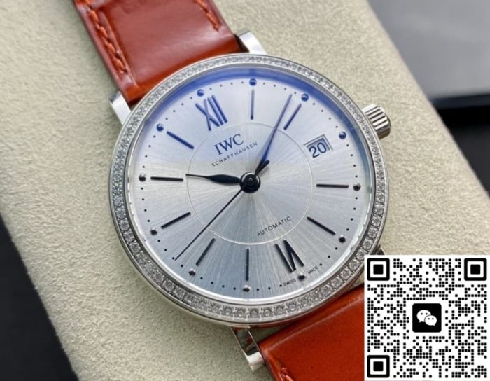 Replica IWC Portofino IW458109 V7 Factory Red strap - Image 4